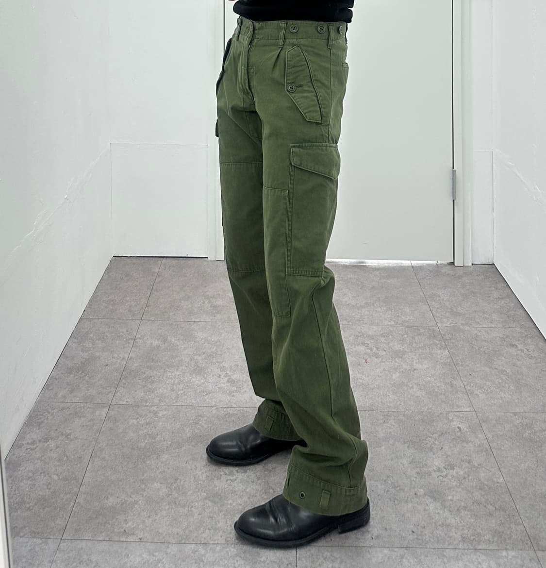 Back Number Khaki Strap Pants 상품이미지2