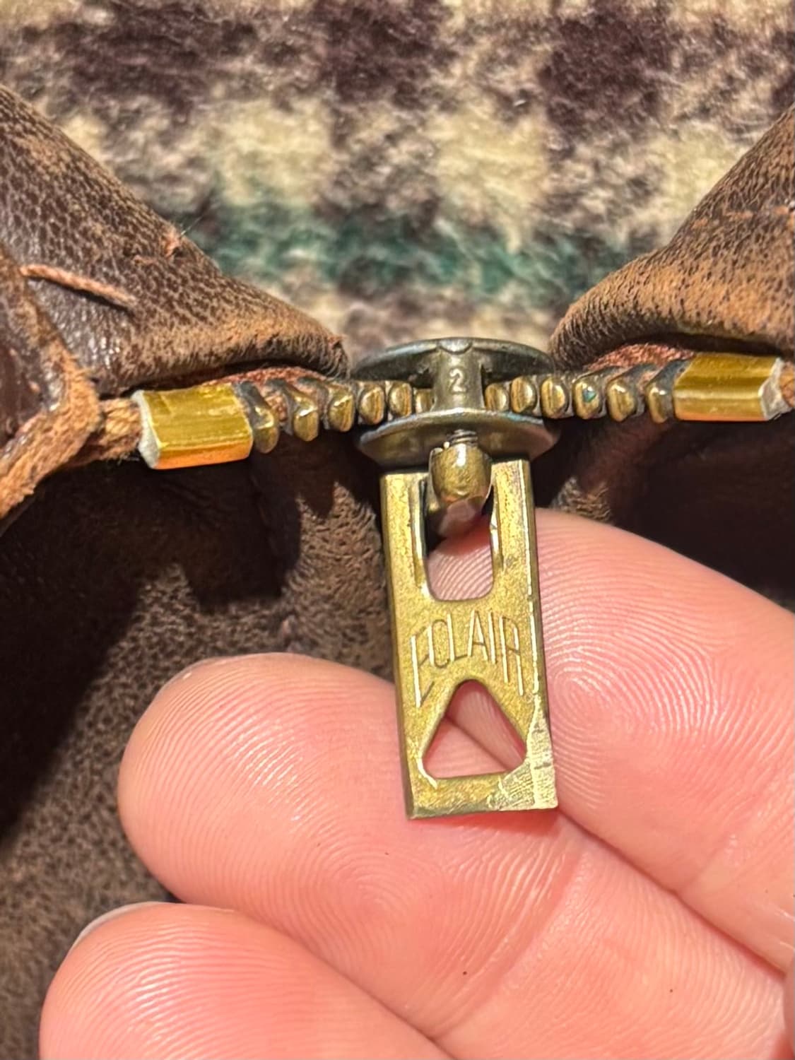 50`s~60`s Leather Car Coat 상품이미지4