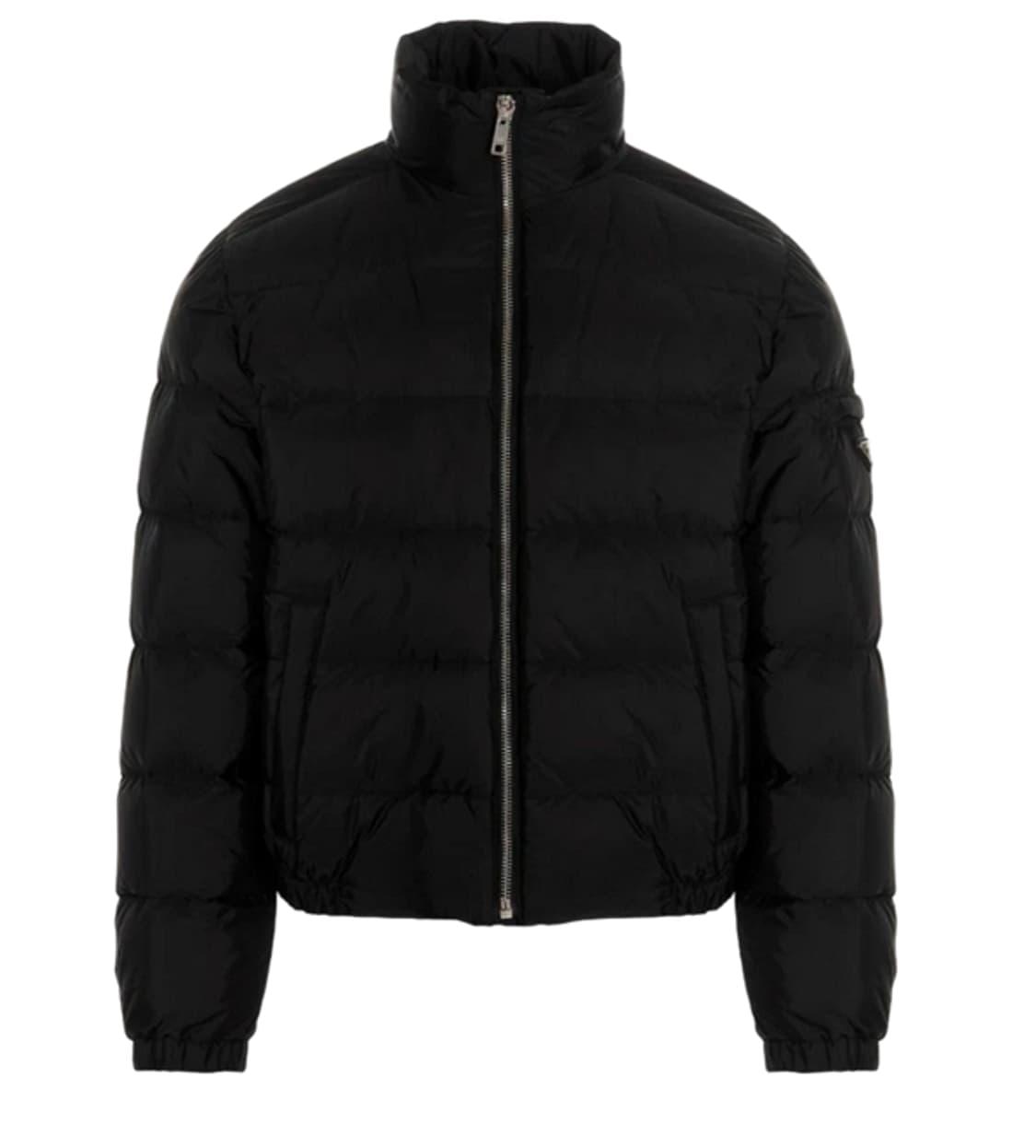 [48] 프라다 리나일론 숏패딩 블랙(SGB112) 상품이미지1