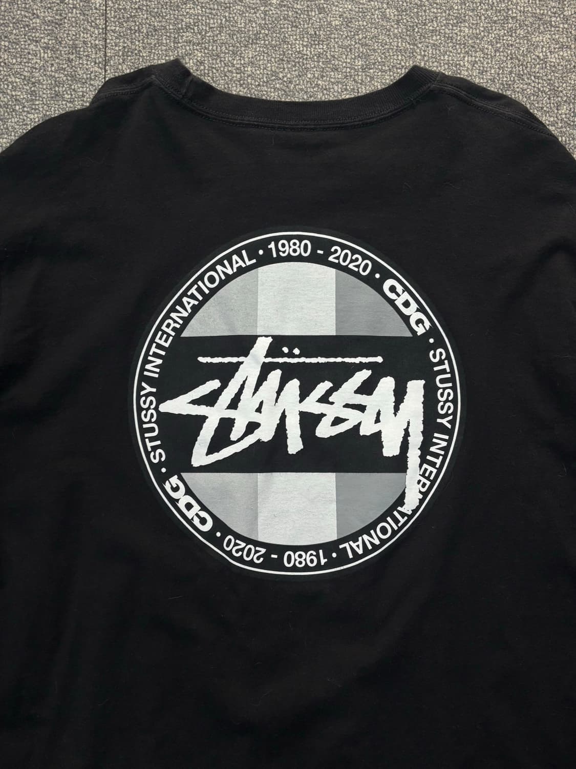 스투시 x CDG 롱슬리브 상품이미지4