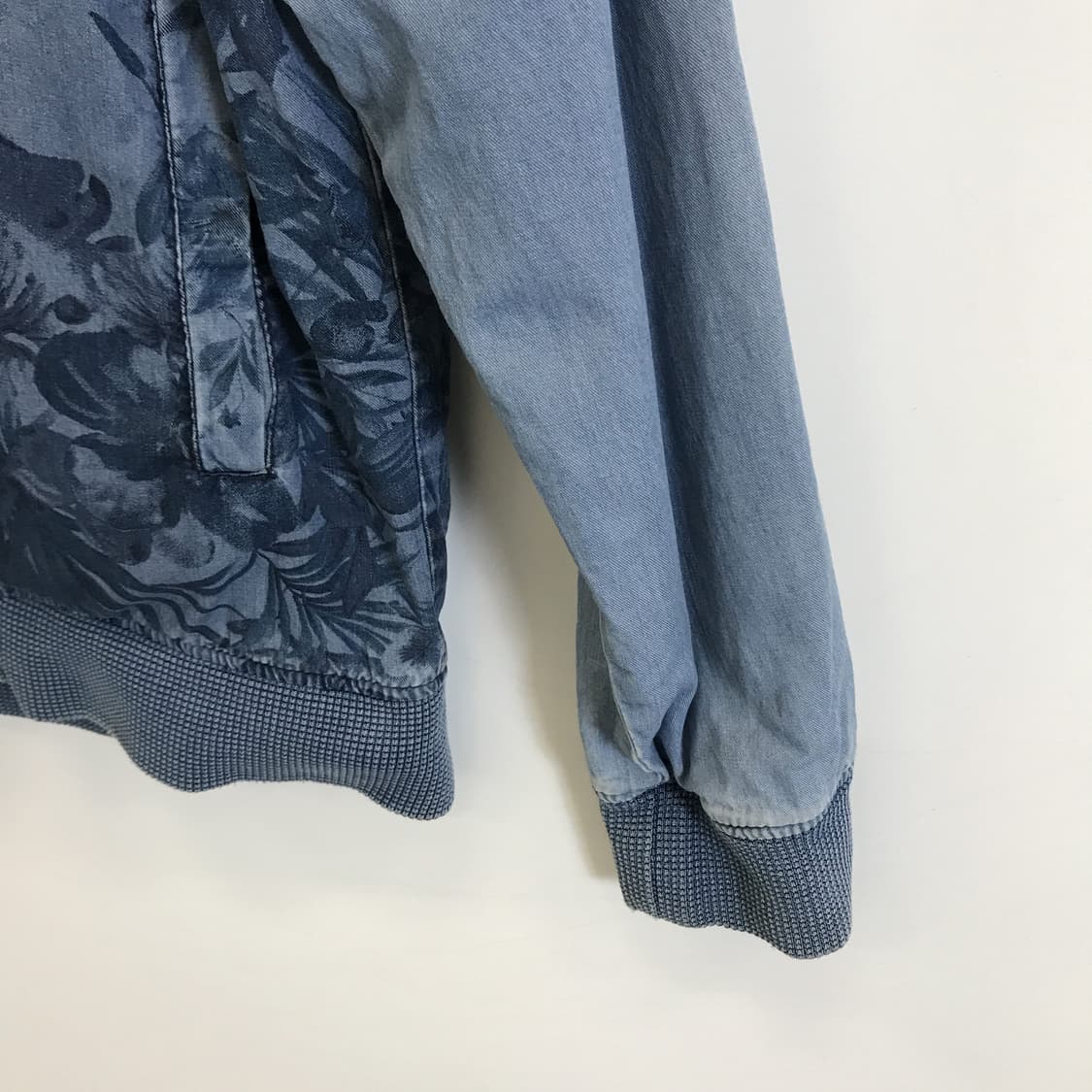 자라 데님 워시드 블루종점퍼 [XL] 상품이미지3