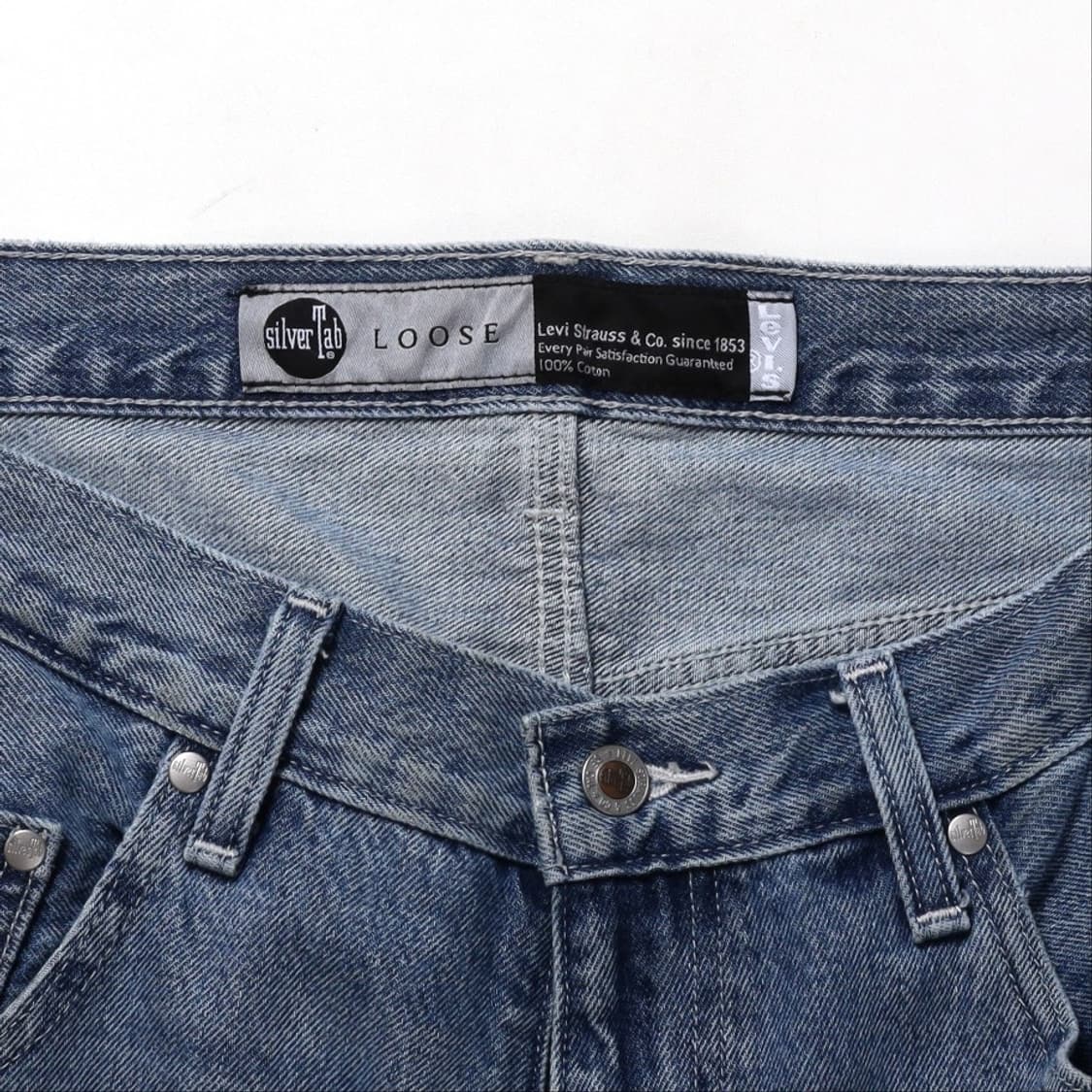 리바이스 실버탭 Levi’s silverTab Loose Denim Pa 상품이미지9