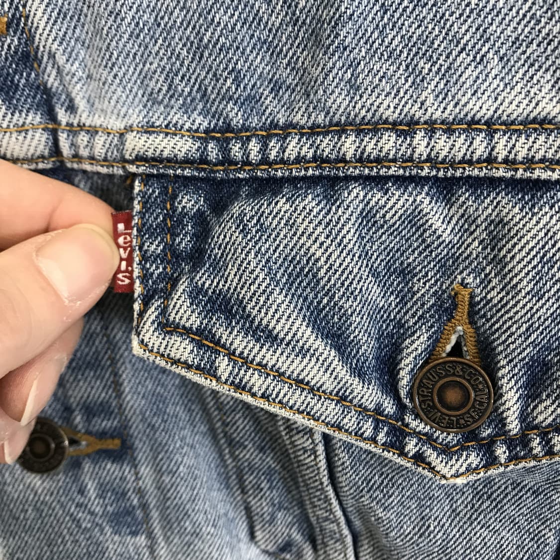 리바이스 70507-0389 릴렉스데님자켓 [M] 상품이미지3