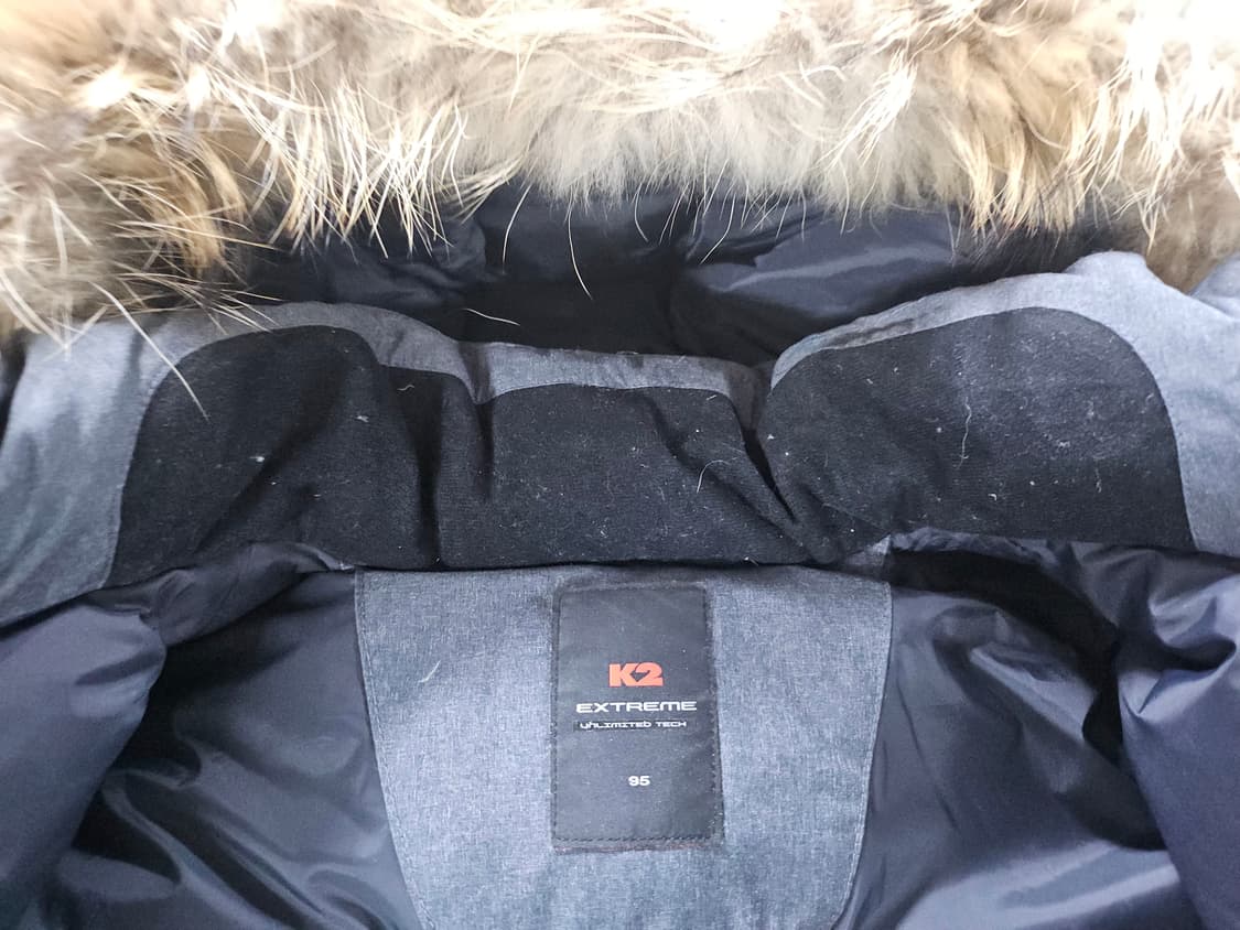 남성 K2 메킨리 봄버 구스 다운 패딩 95 상품이미지6