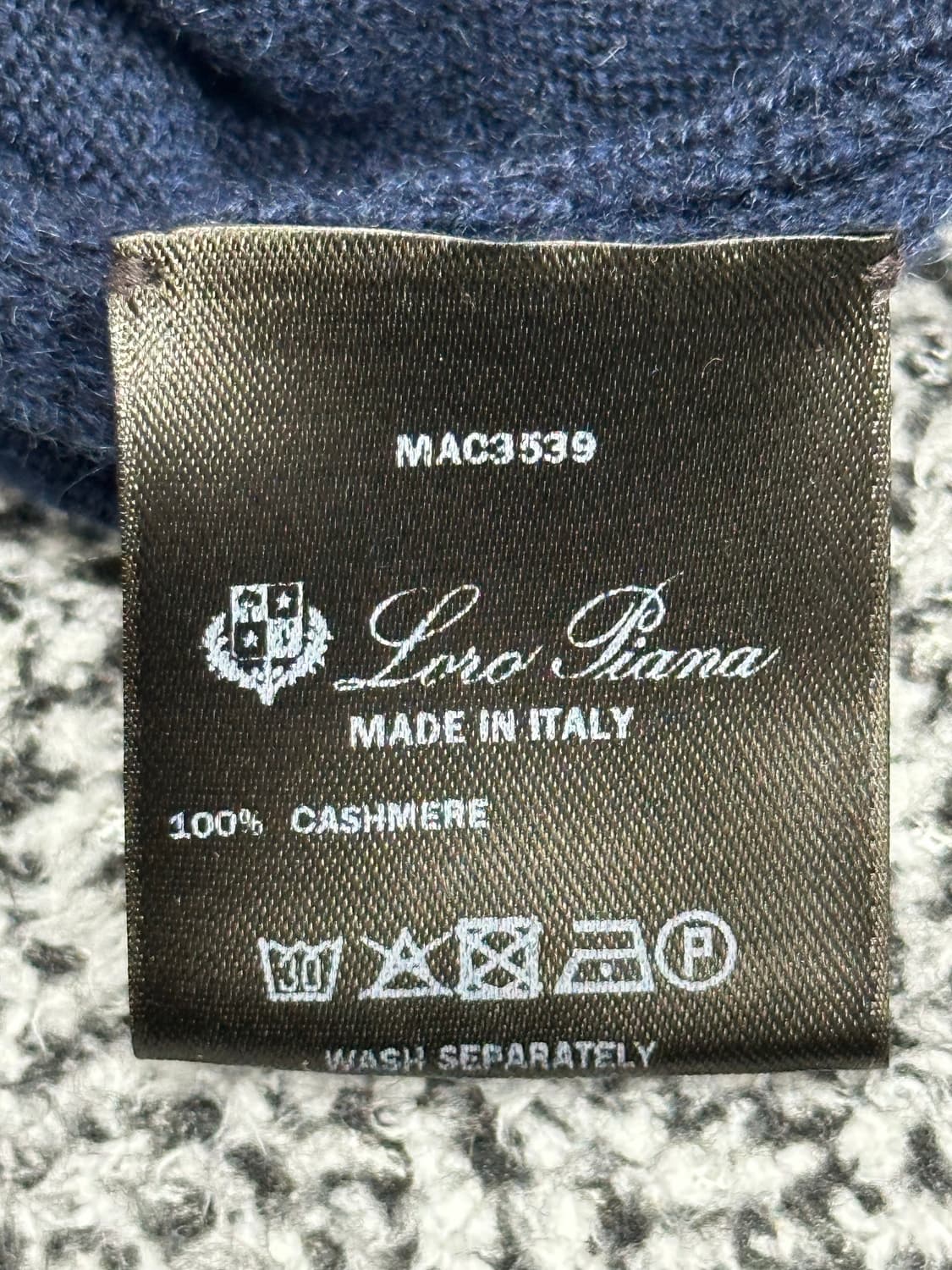 로로피아나 캐시미어100% 여성 원피스 터틀넥 상품이미지5