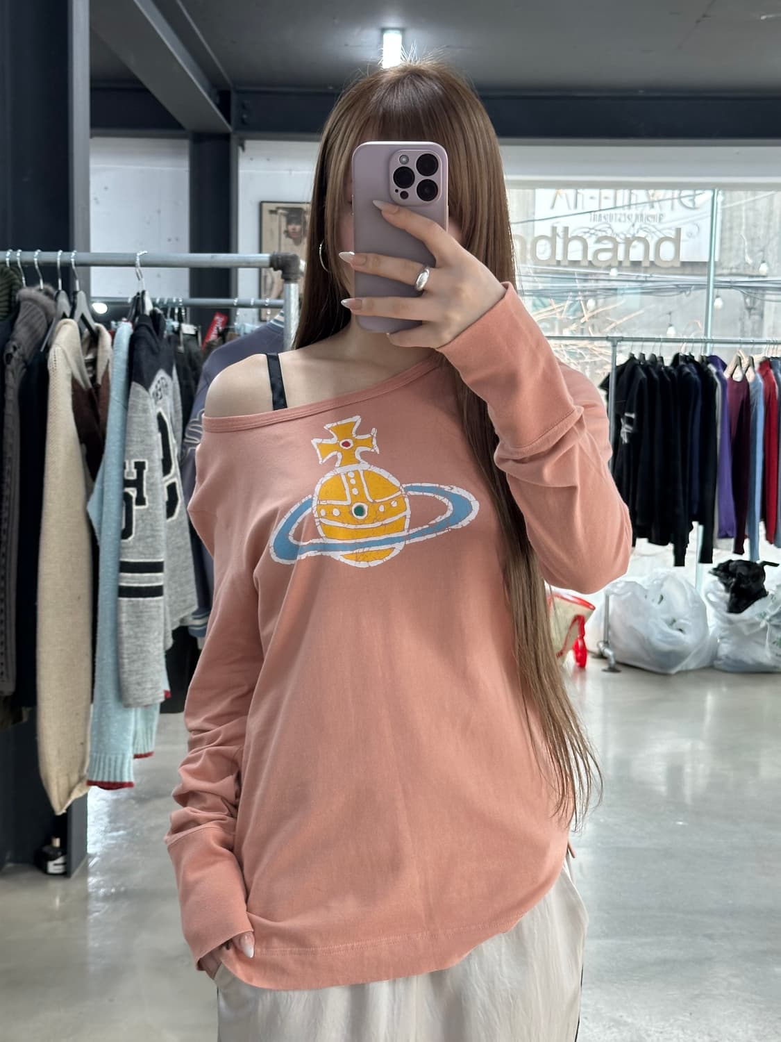 비비안웨스트우드 타임머신 ORB 롱슬리브  상품이미지3