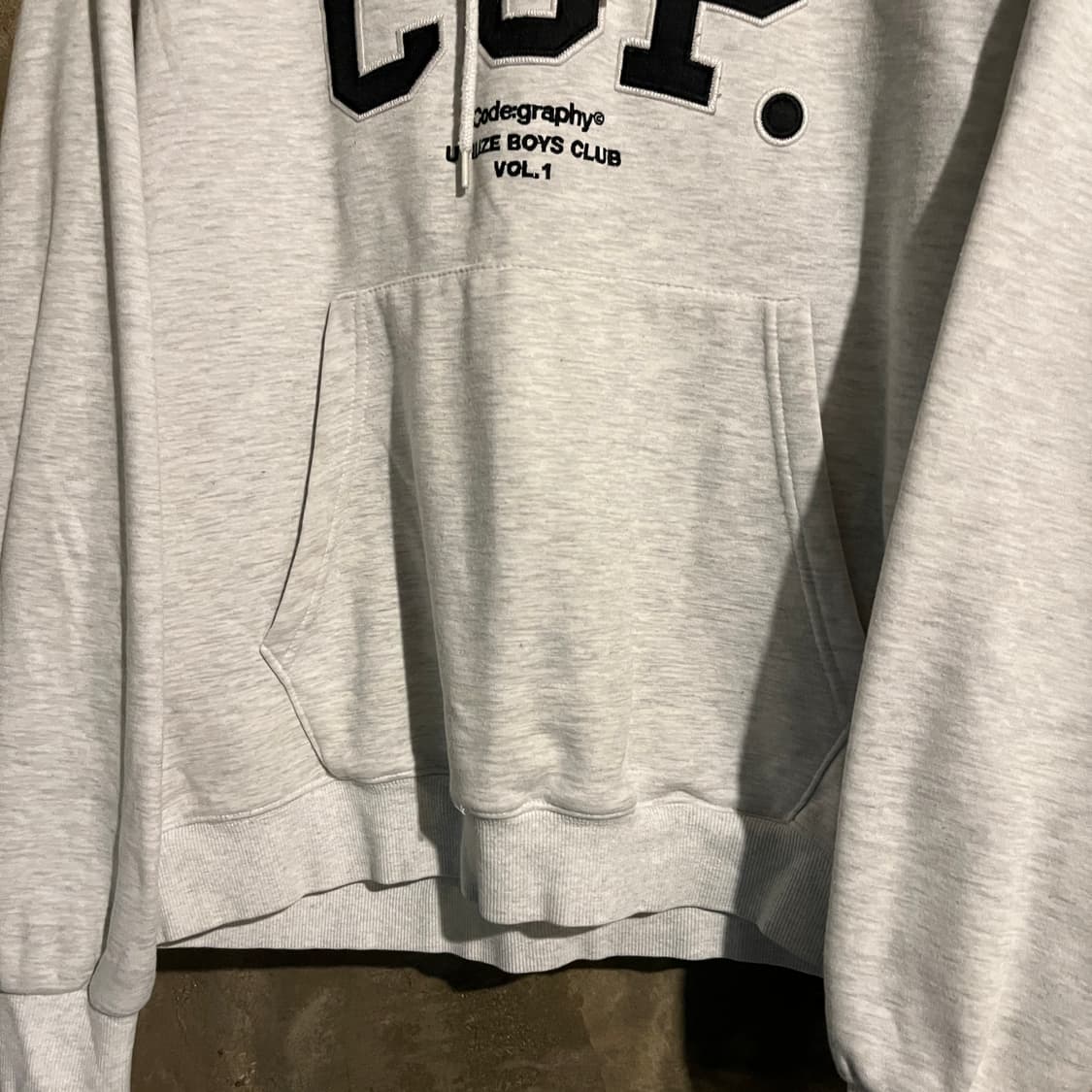 코드그라피 후드티 상품이미지3