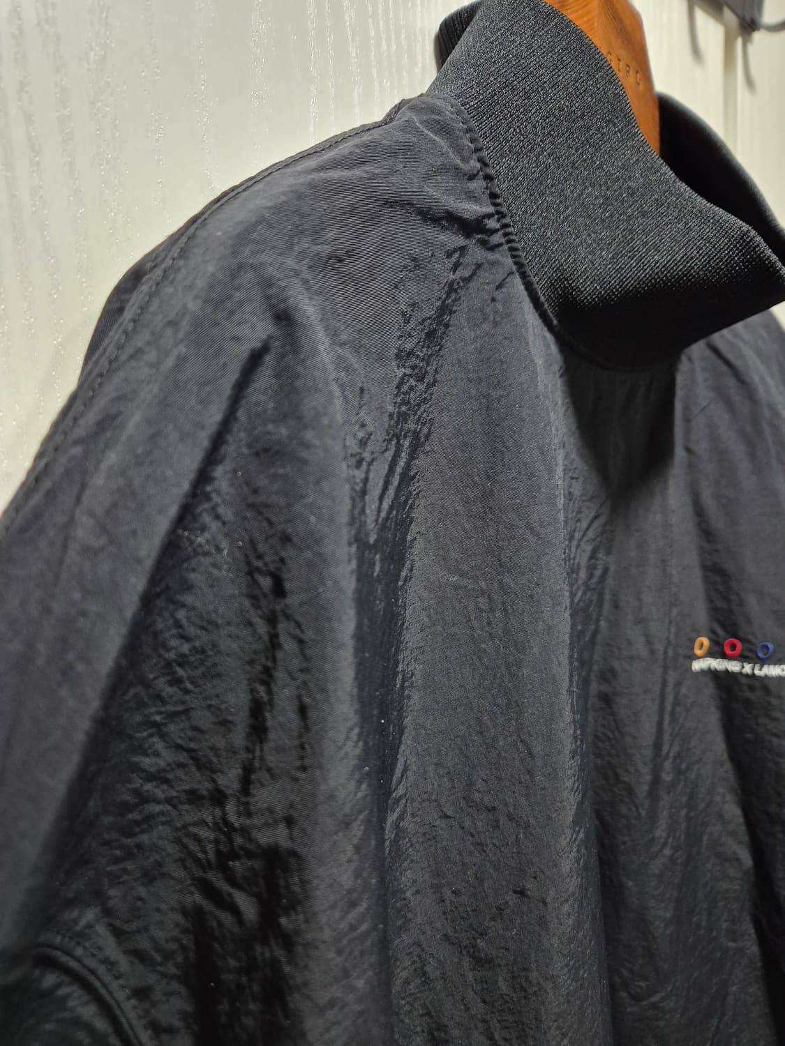 (세일)(새상품)라모드치프 블랙 트레이닝 아노락 세트 상품이미지7