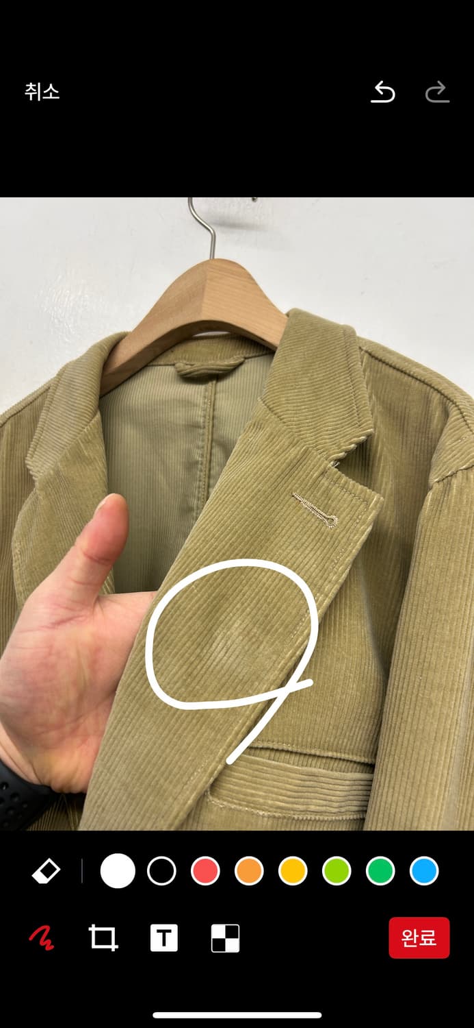 엘엘빈 코듀로이 3버튼 자켓 상품이미지3