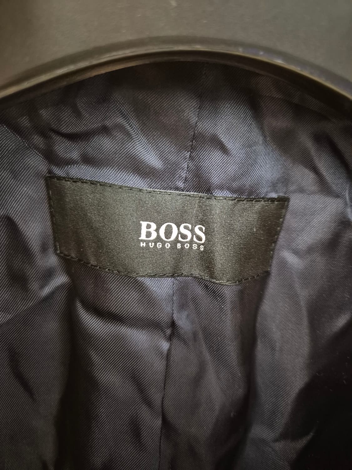 휴고보스 블랙 코트 52 사이즈 상품이미지3