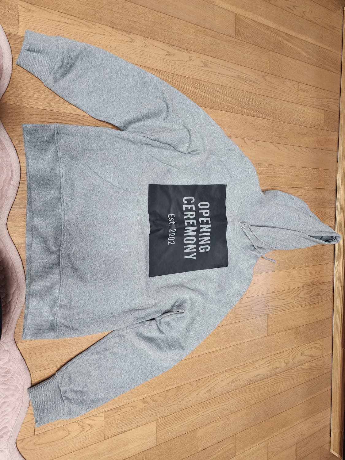 오프닝세레모니 후드티 회색 상품이미지1