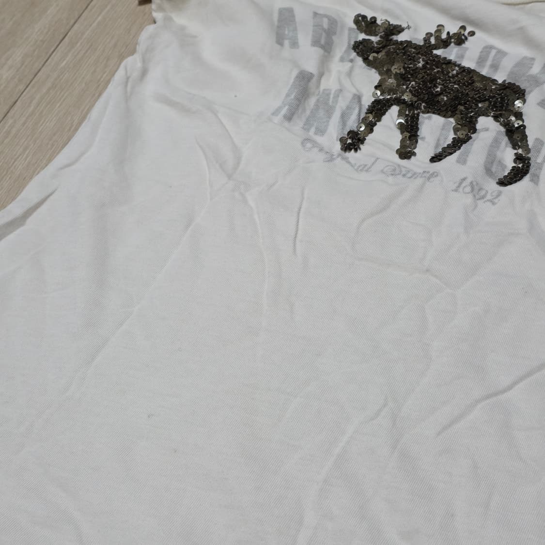 아베크롬비 빈티지) 여성 반팔티셔츠 y2k 시크 여름슬리브 상품이미지5