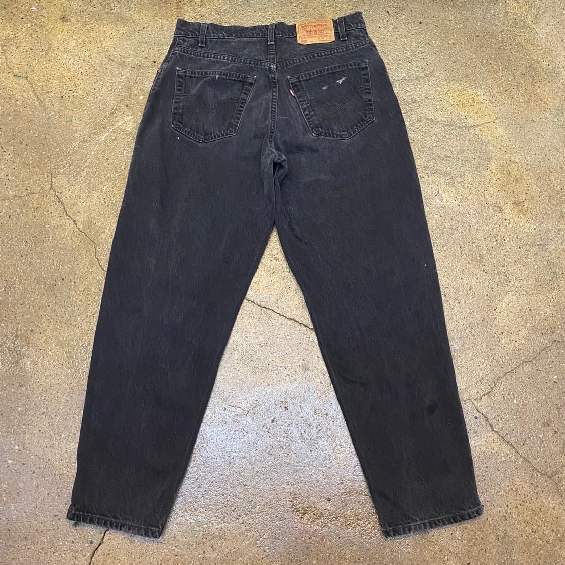 90s Made in Canada 빈티지 리바이스 560 블랙진 청바지 상품이미지6