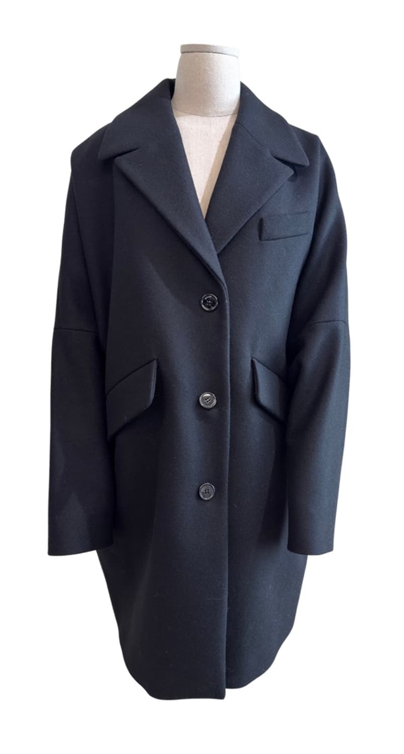 MM6 MARGIELA Oversized Coat- BL 상품이미지3