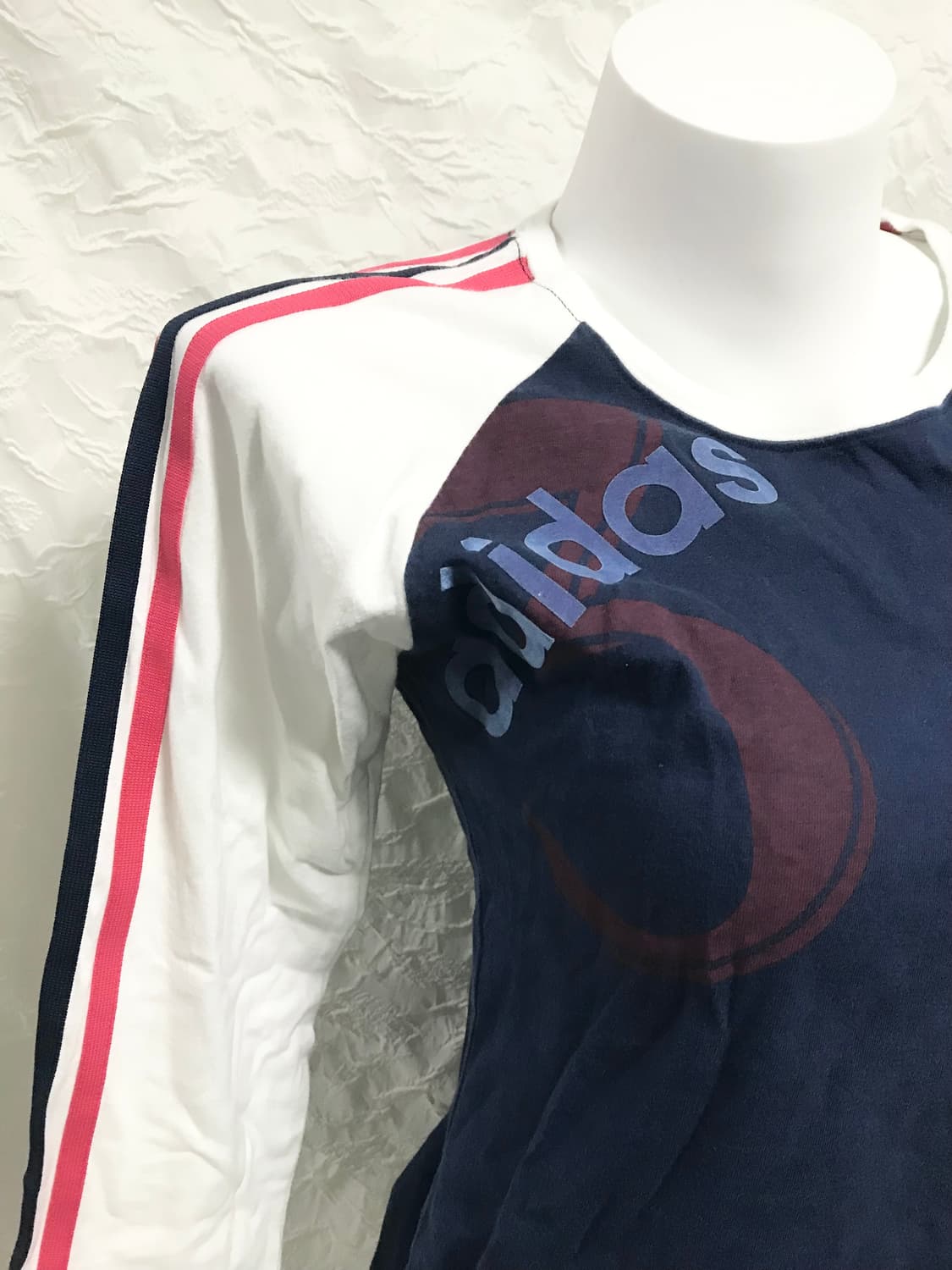 빈티지 아디다스 00s y2k 레터링 트랙 롱슬리브 탑 상품이미지3