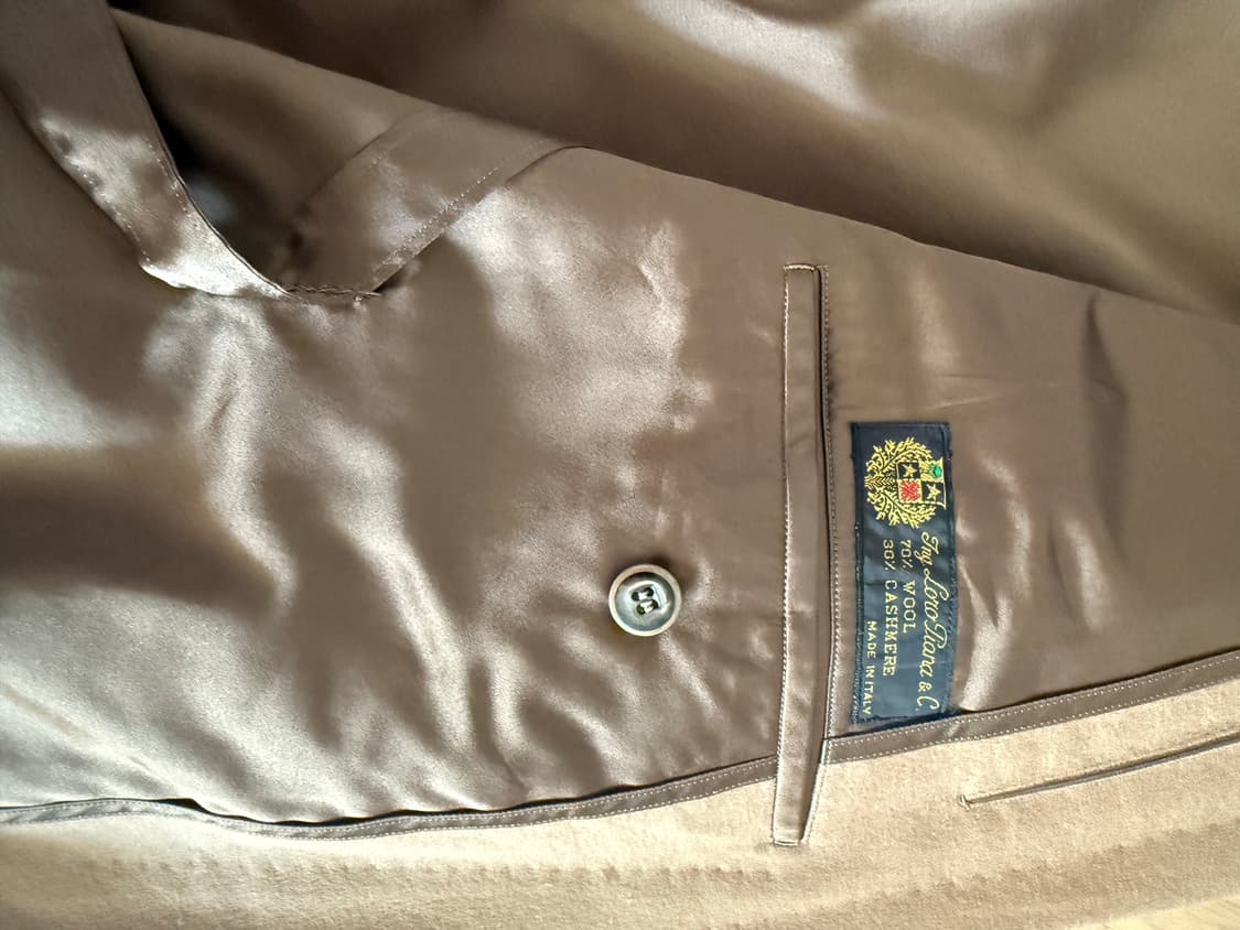 로로피아나 캐시미어 코트 상품이미지4