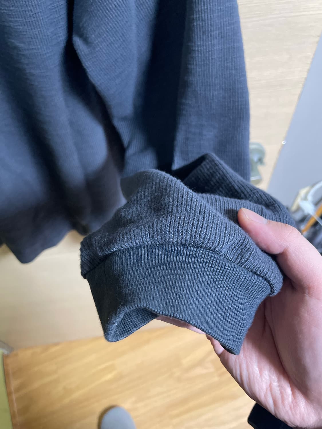 러드 익스클루시브 와플 롱슬리브 2사이즈 상품이미지5