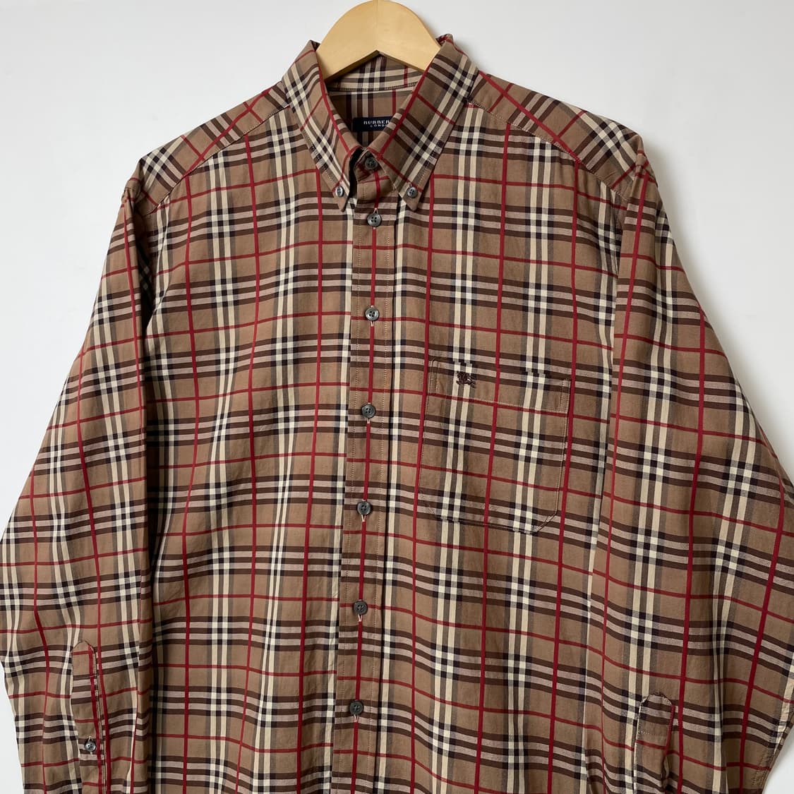 Burberry 버버리 노바체크 기마로고 셔츠 상품이미지6