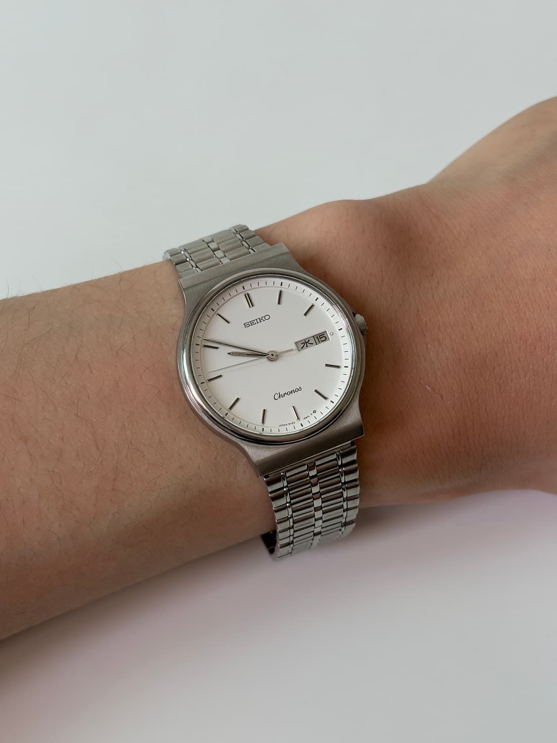 1980s Chronos Silver Quartz 상품이미지8