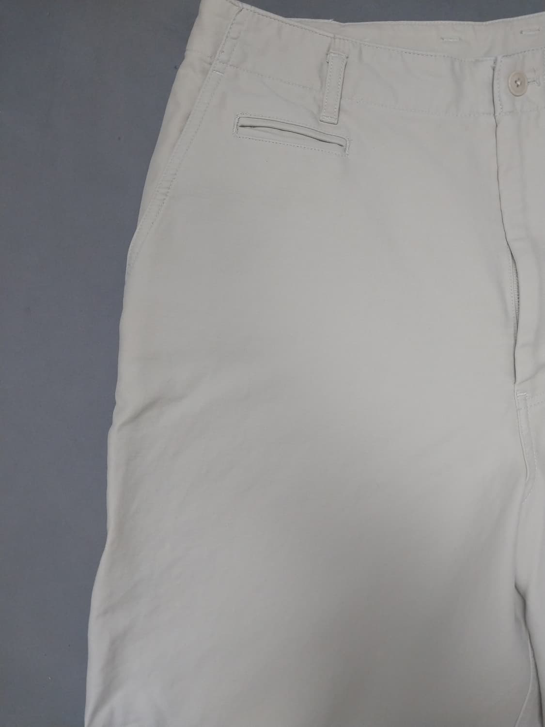 [M] 토마스모어 와이드 핏 치노 팬츠 아이보리 상품이미지2