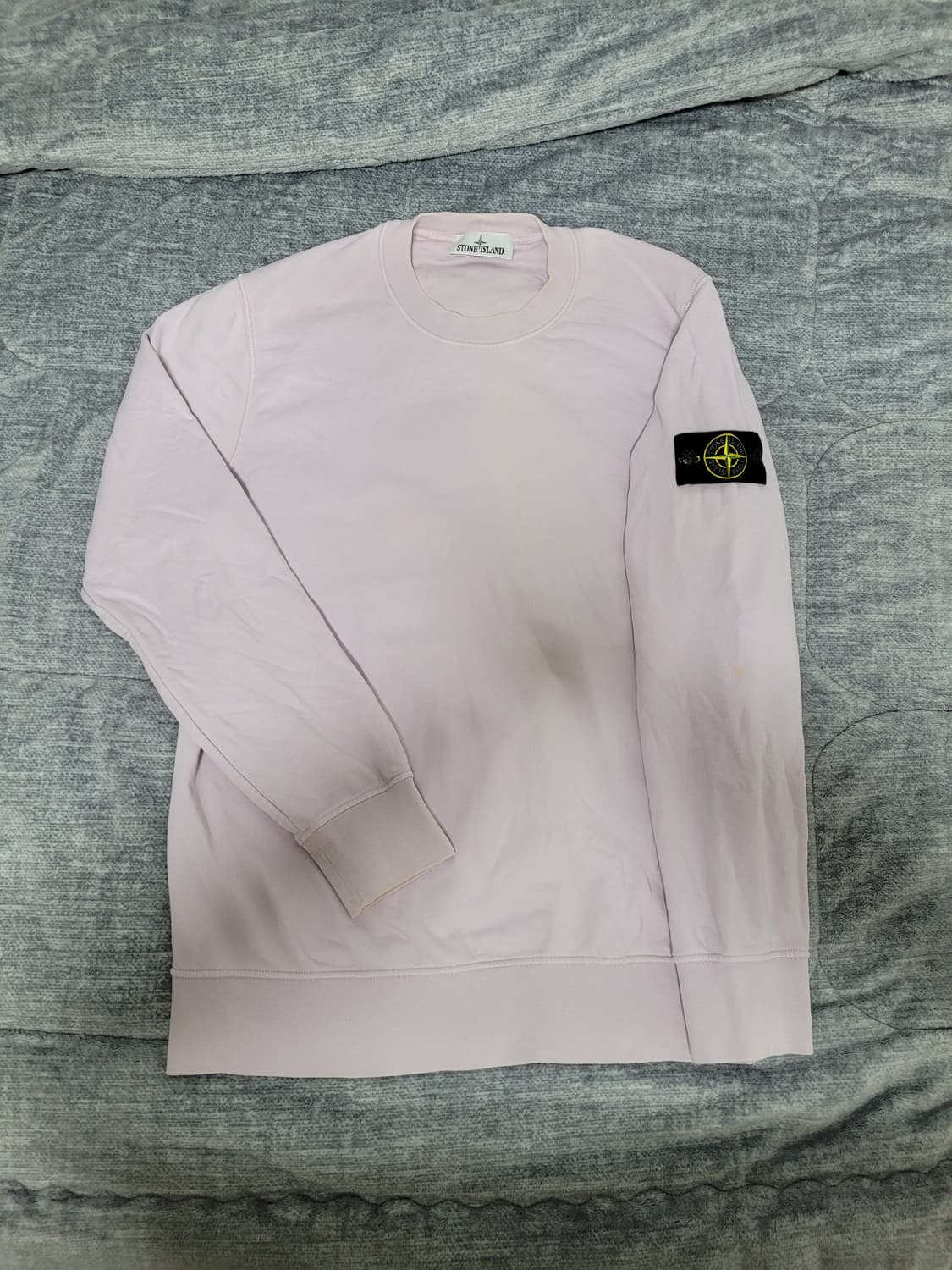 스톤아일랜드 연보라 라벤더 맨투맨 상품이미지1