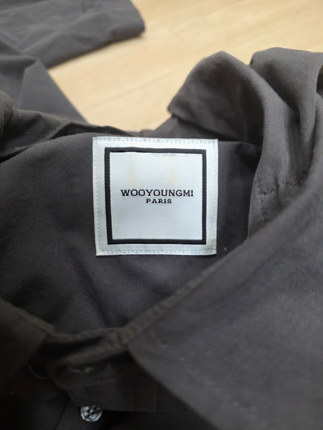 우영미 후드 오버셔츠 자켓 48 (후드탈부착가능) 상품이미지9