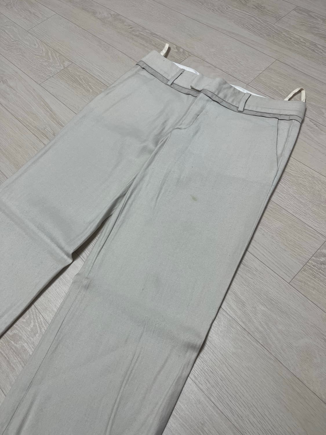 헬무트랭 팬츠 아이보리 상품이미지2