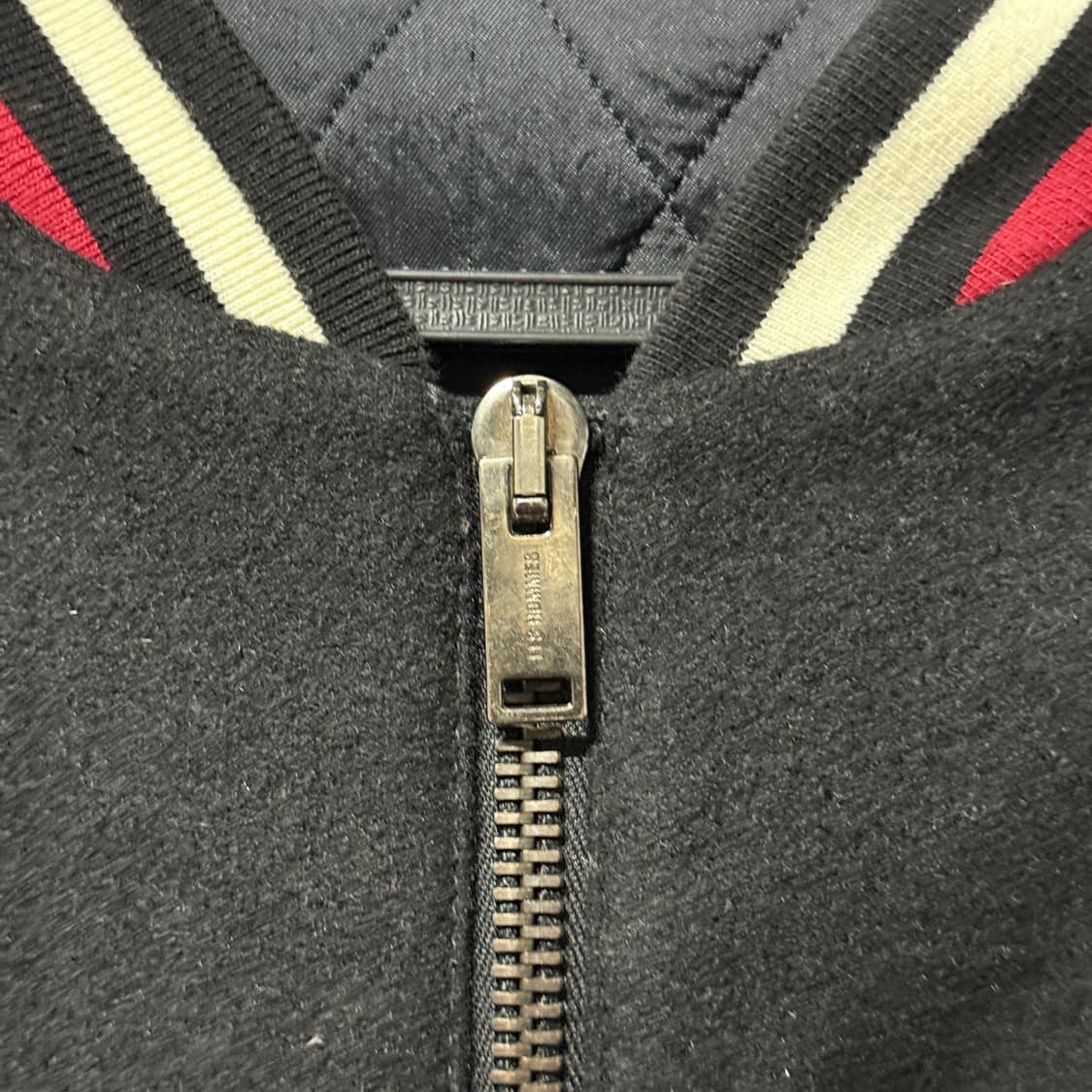 정품 Les Hommes 레스옴므 이탈리아 자수 디테일 바시티 자켓 상품이미지4