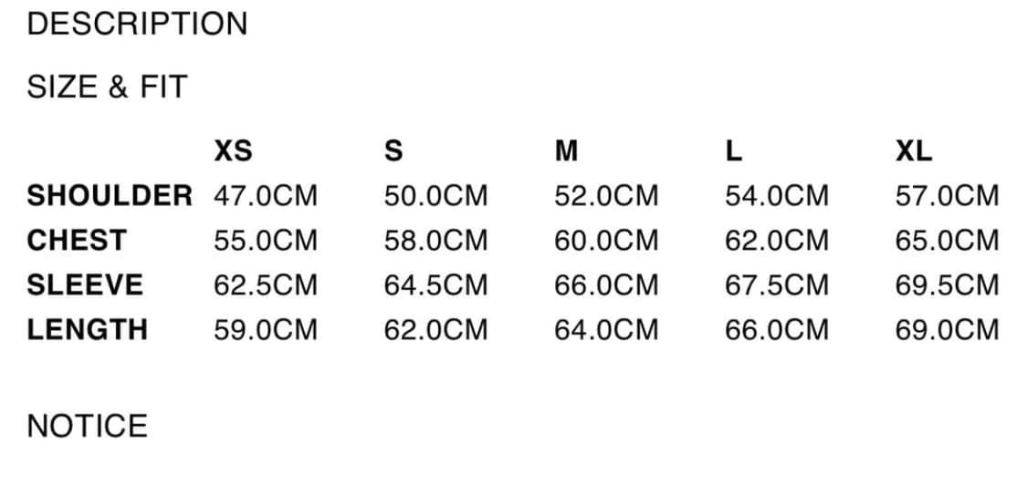 XLIM EP6 바시티 자켓 차콜 S 상품이미지5