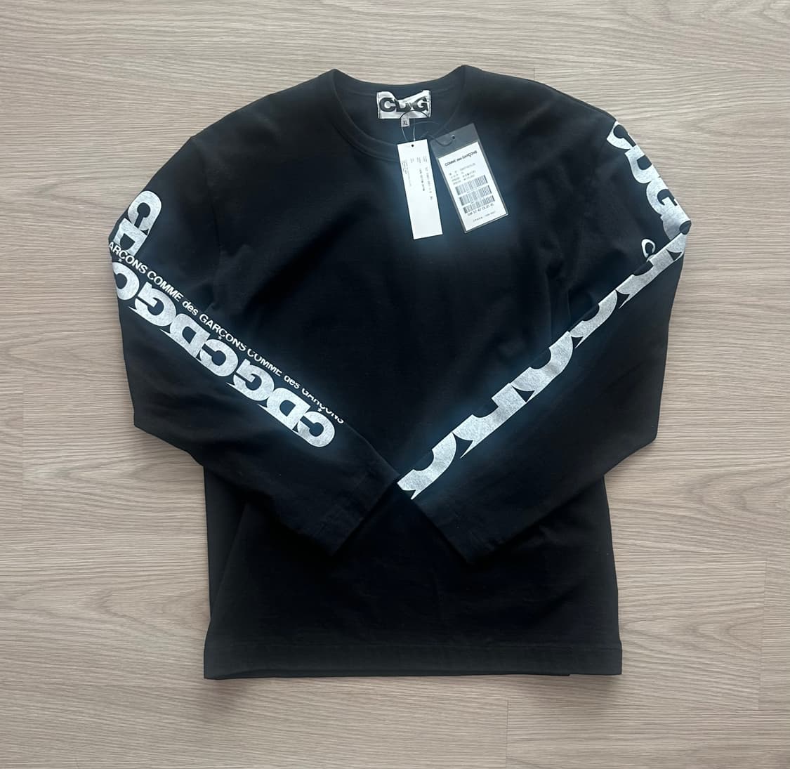 CDG 사이드로고프린트 롱슬리브 XL 상품이미지1