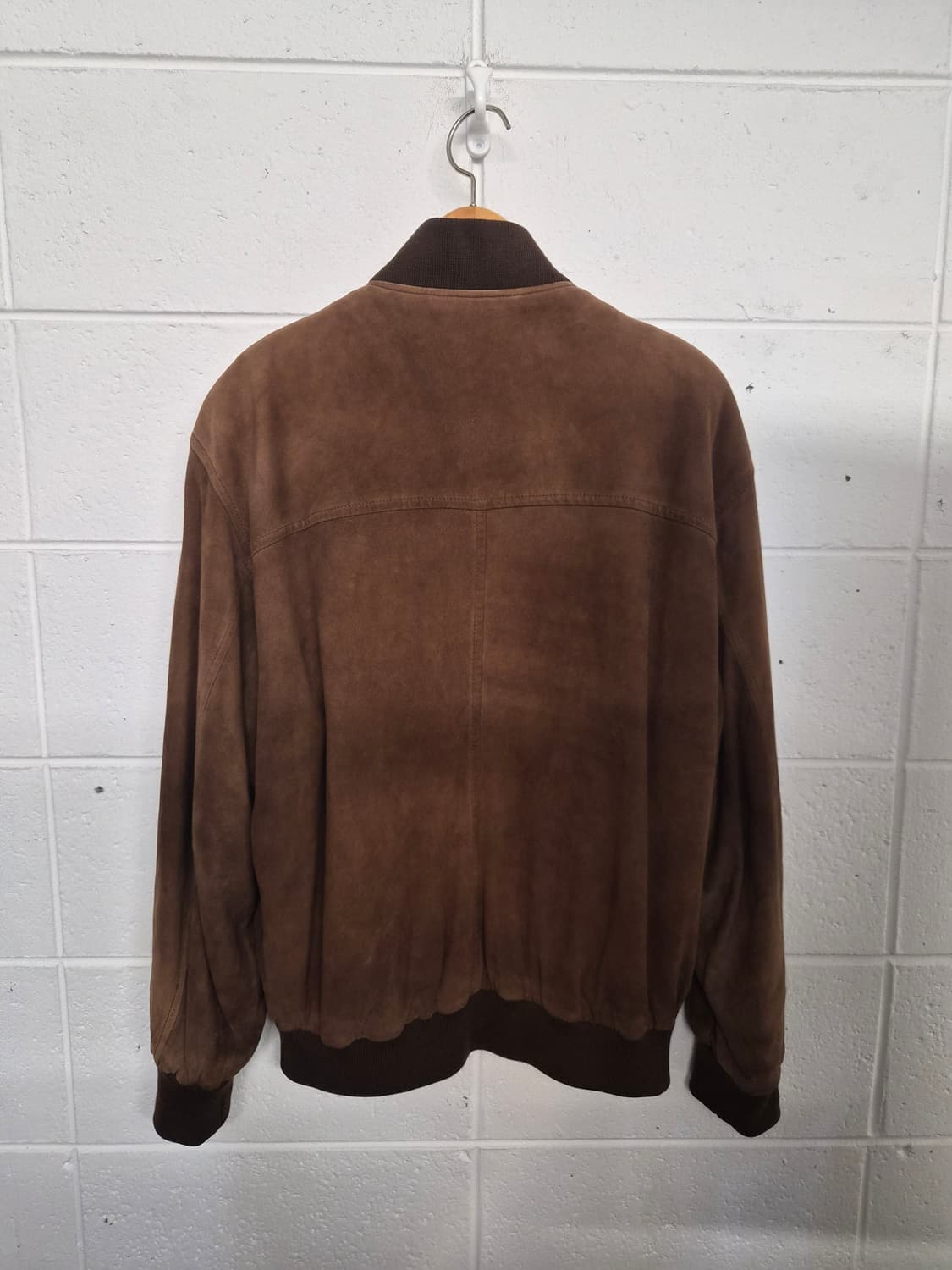 105) 갤럭시 90's 스웨이드 레더 자켓 팝니다 상품이미지2