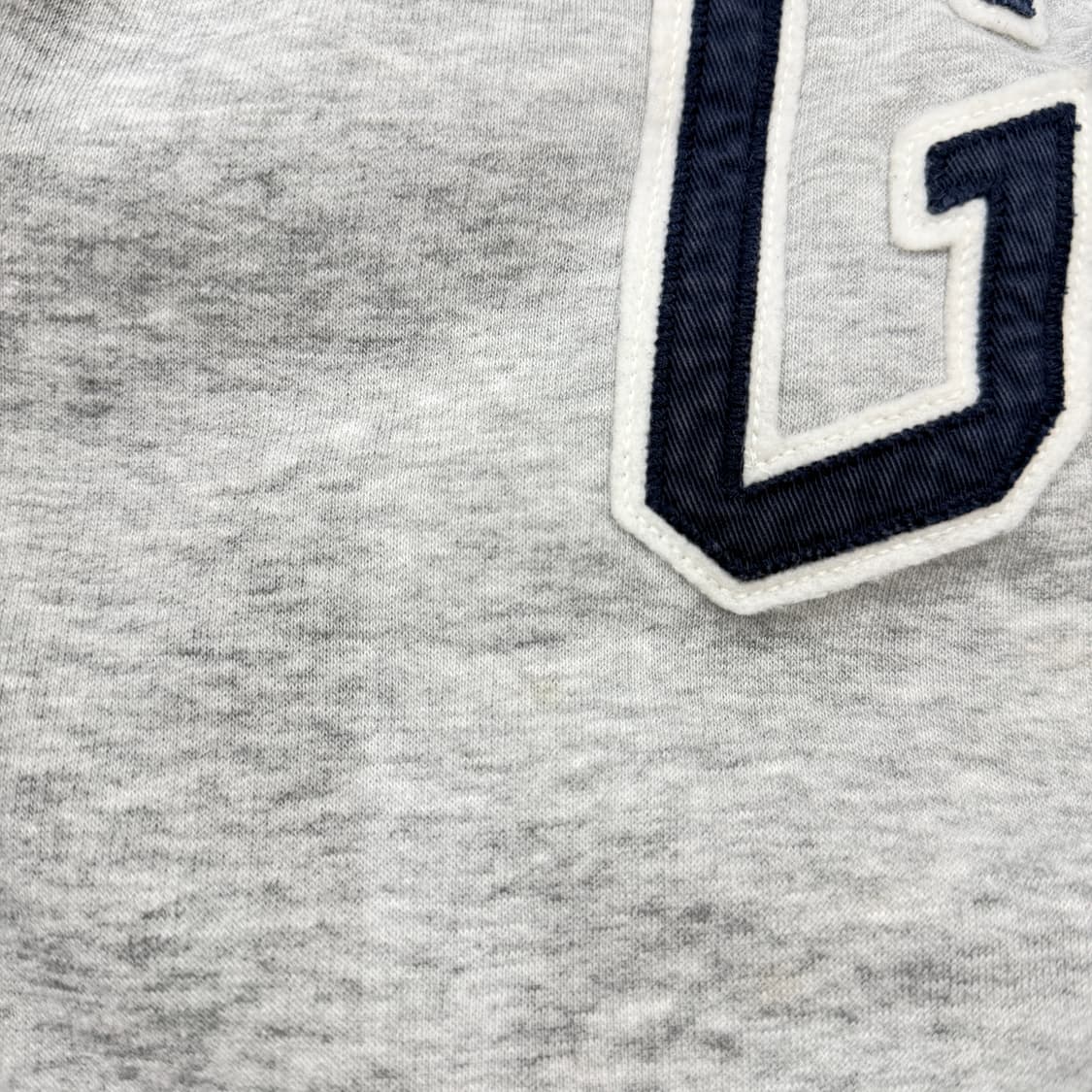 GAP 빈티지 스펠로고 보아털 후드집업 자켓 그레이 XL 상품이미지10