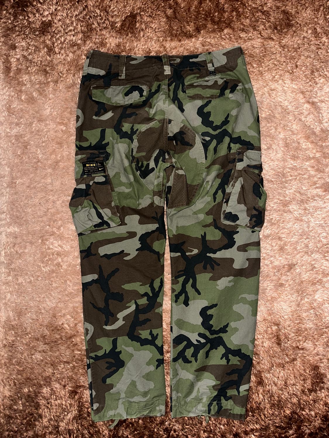 나이키 SB nike 카모 카고 밀리터리 팬츠 L 상품이미지3
