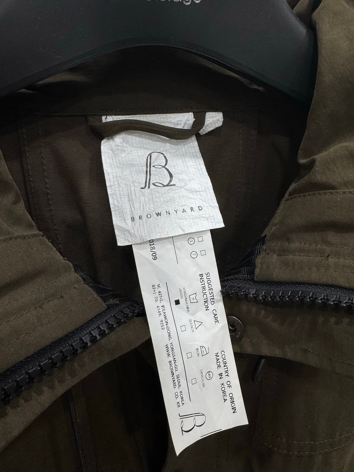 브라운야드 에센셜 파카 2사이즈 상품이미지3