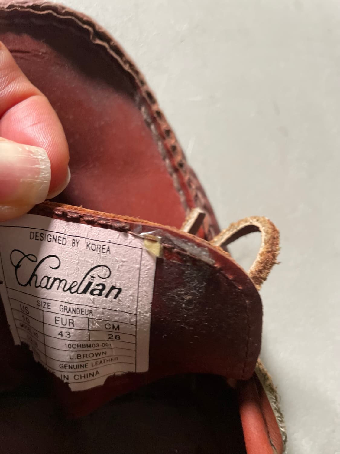 90’s Vintage Leather Driving Shoes 상품이미지6