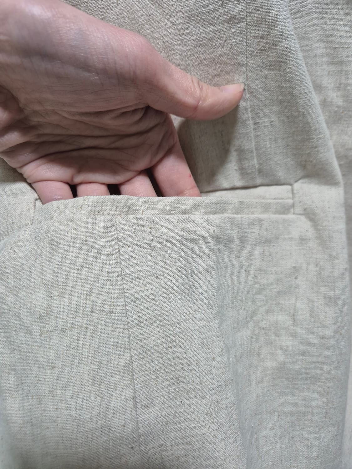 NAIN 나인 반팔 린넨 자켓 상품이미지5