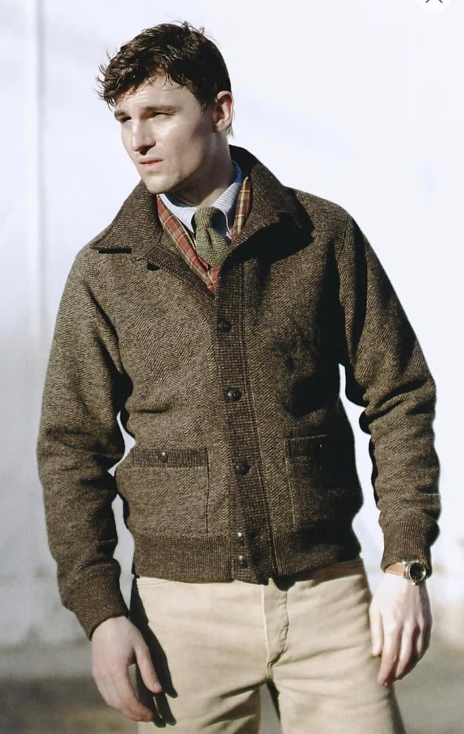 RRL 자카드 가디건 L 상품이미지1