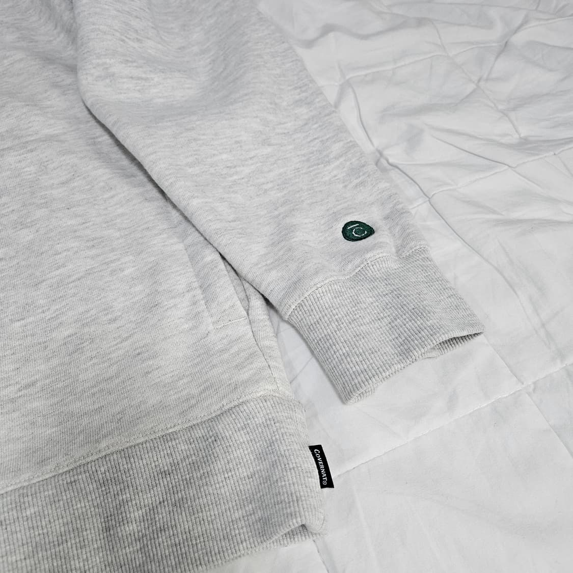 커버낫 하프 집업 맨투맨 M 상품이미지3