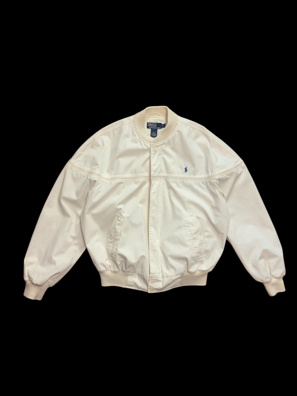 폴로 랄프로렌 아이보리 바라쿠다 블루종 상품이미지3