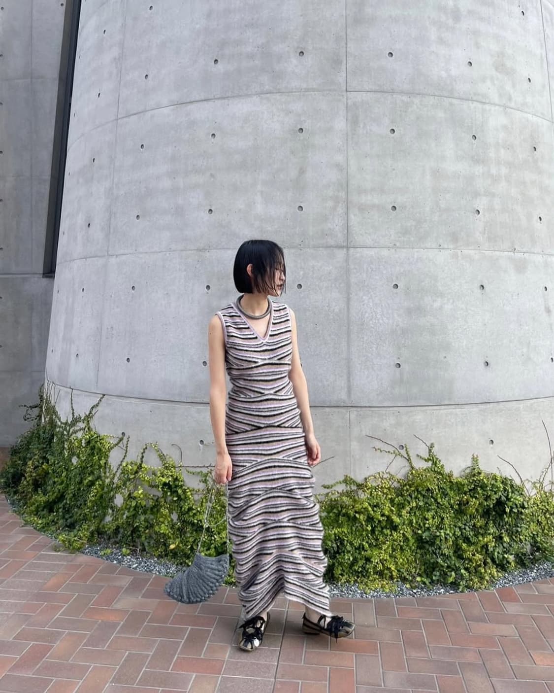 키코 코스타디노브 원피스 Striped Dress 상품이미지2