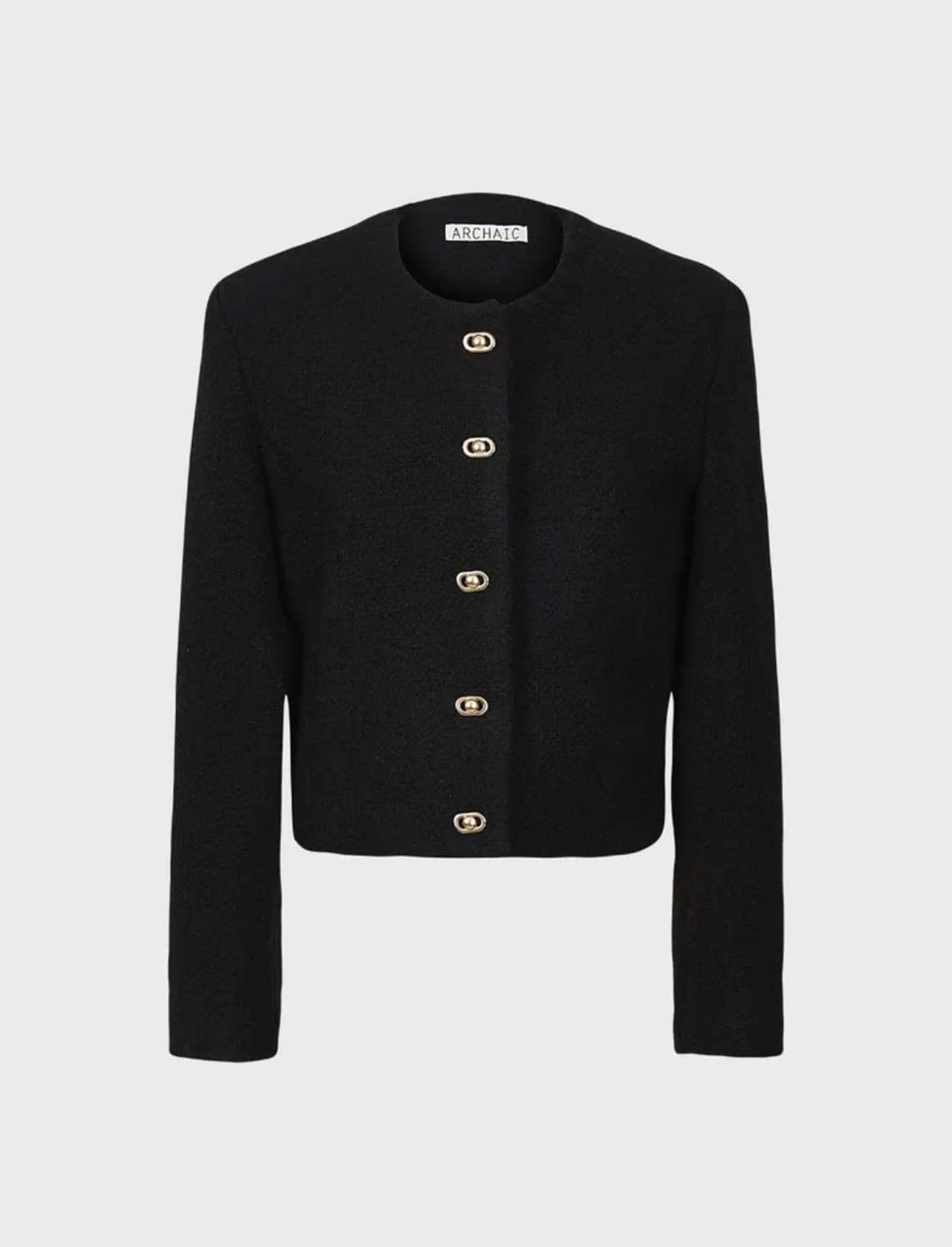 ARCHAIC 트위드 울 자켓 상품이미지5