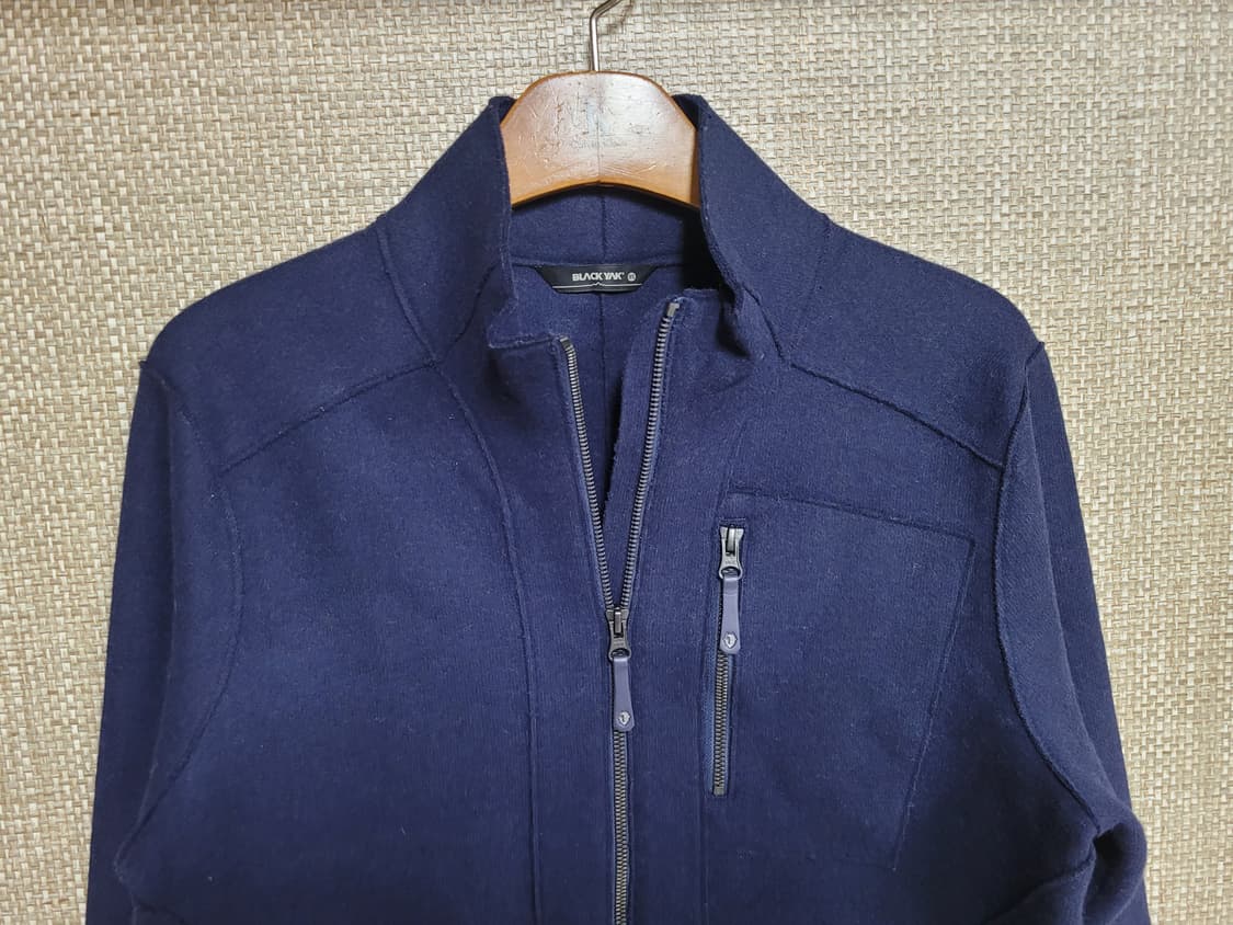 95사이즈 블랙야크 WOOL 니트 자켓 등산 아웃도어  상품이미지2