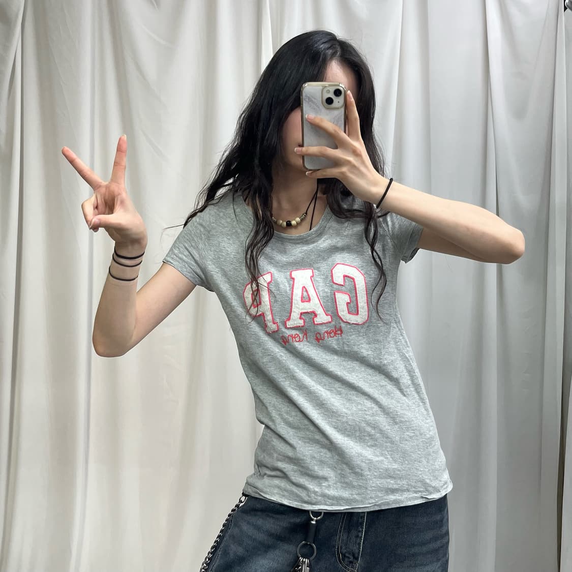 GAP gray T-shirts 상품이미지1