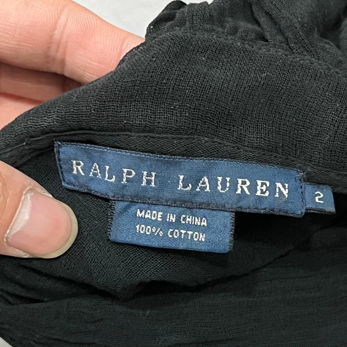  폴로랄프로렌 프릴 하프 블라우스 y15998 상품이미지6