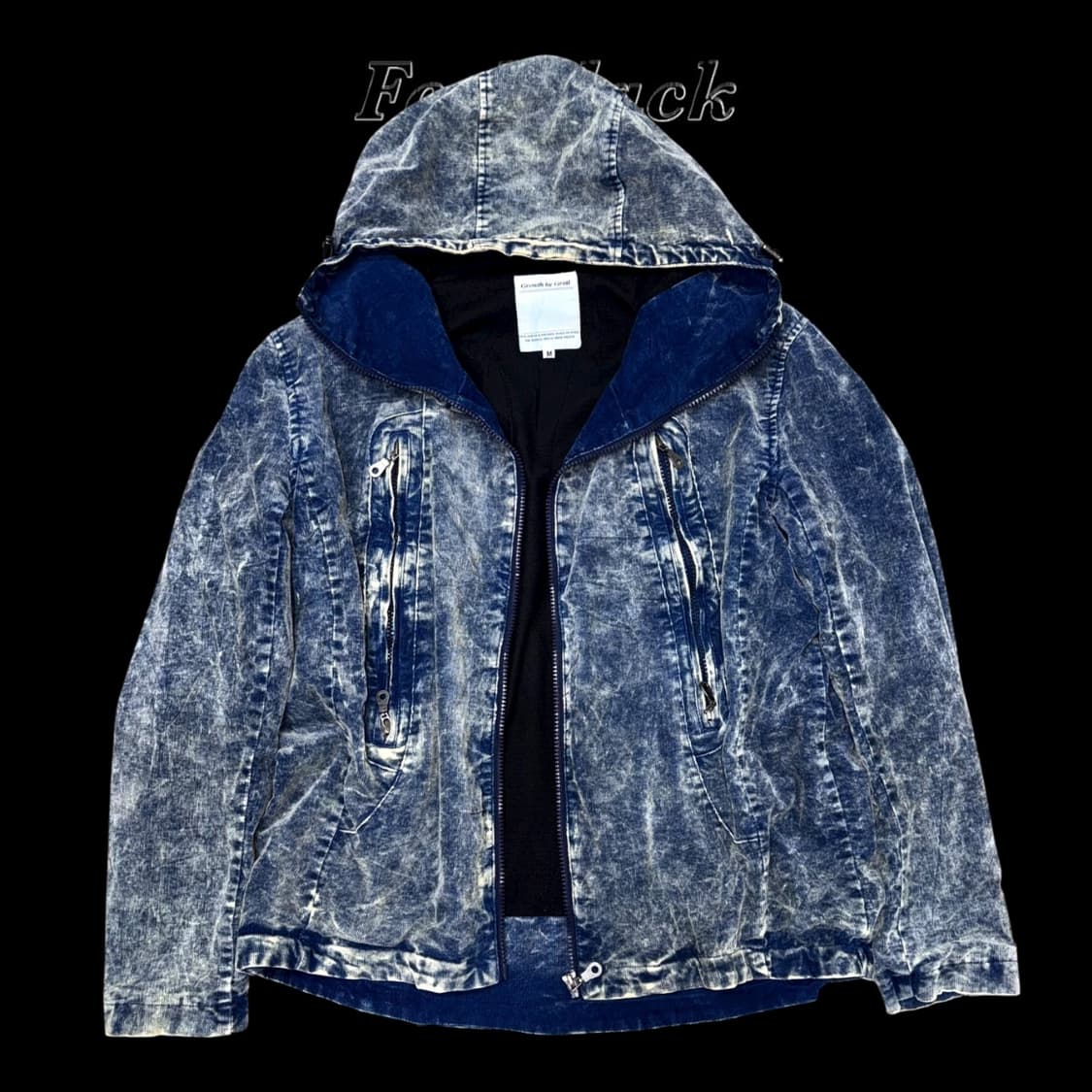Growth by Grail Washed Hoodie Zip-up 상품이미지3