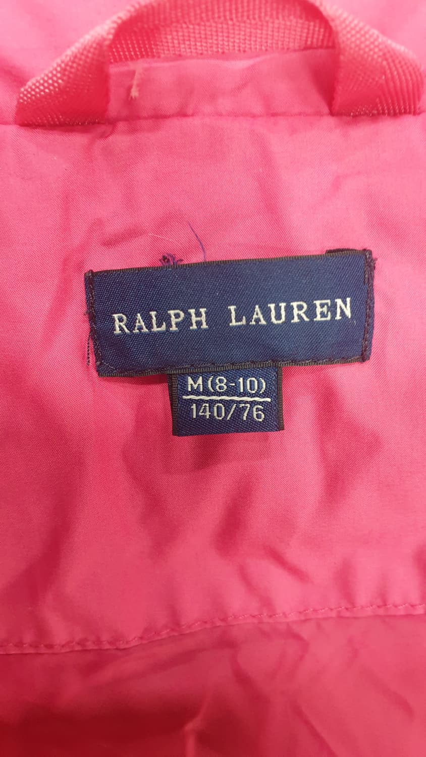폴로 랄프로렌 아동 핑크 패딩 M (8-10) 상품이미지4