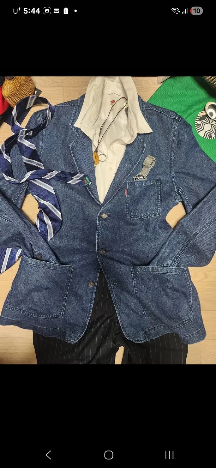 (새상품)LEVIS 데님 자켓 청 청자켓 리바이스 상품이미지4