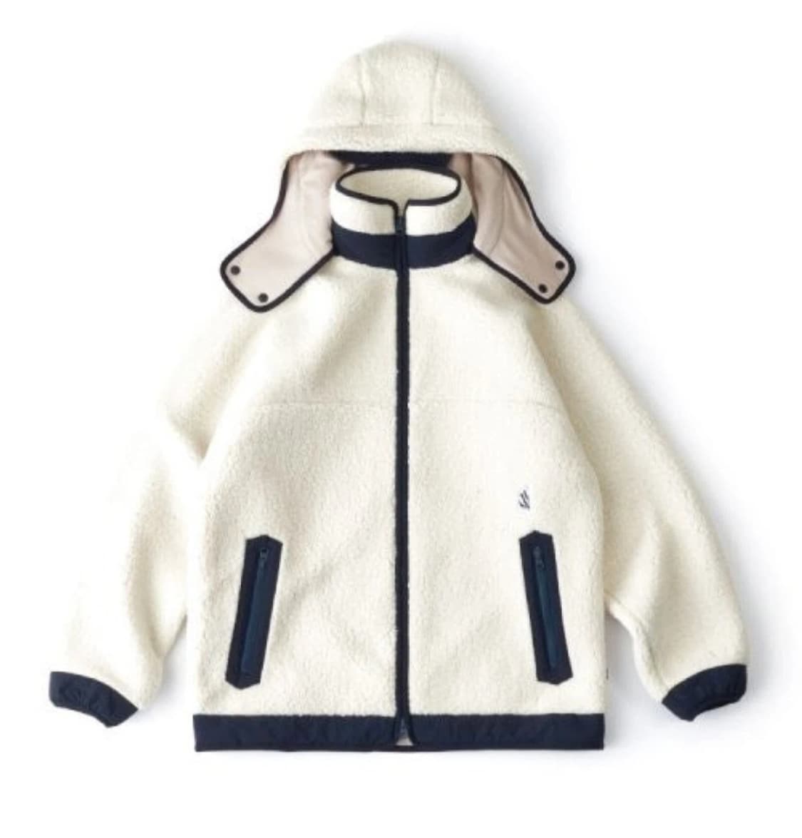 노티카 헤비듀티 보아 플리스 자켓 아이보리 XL 남녀공용 상품이미지2