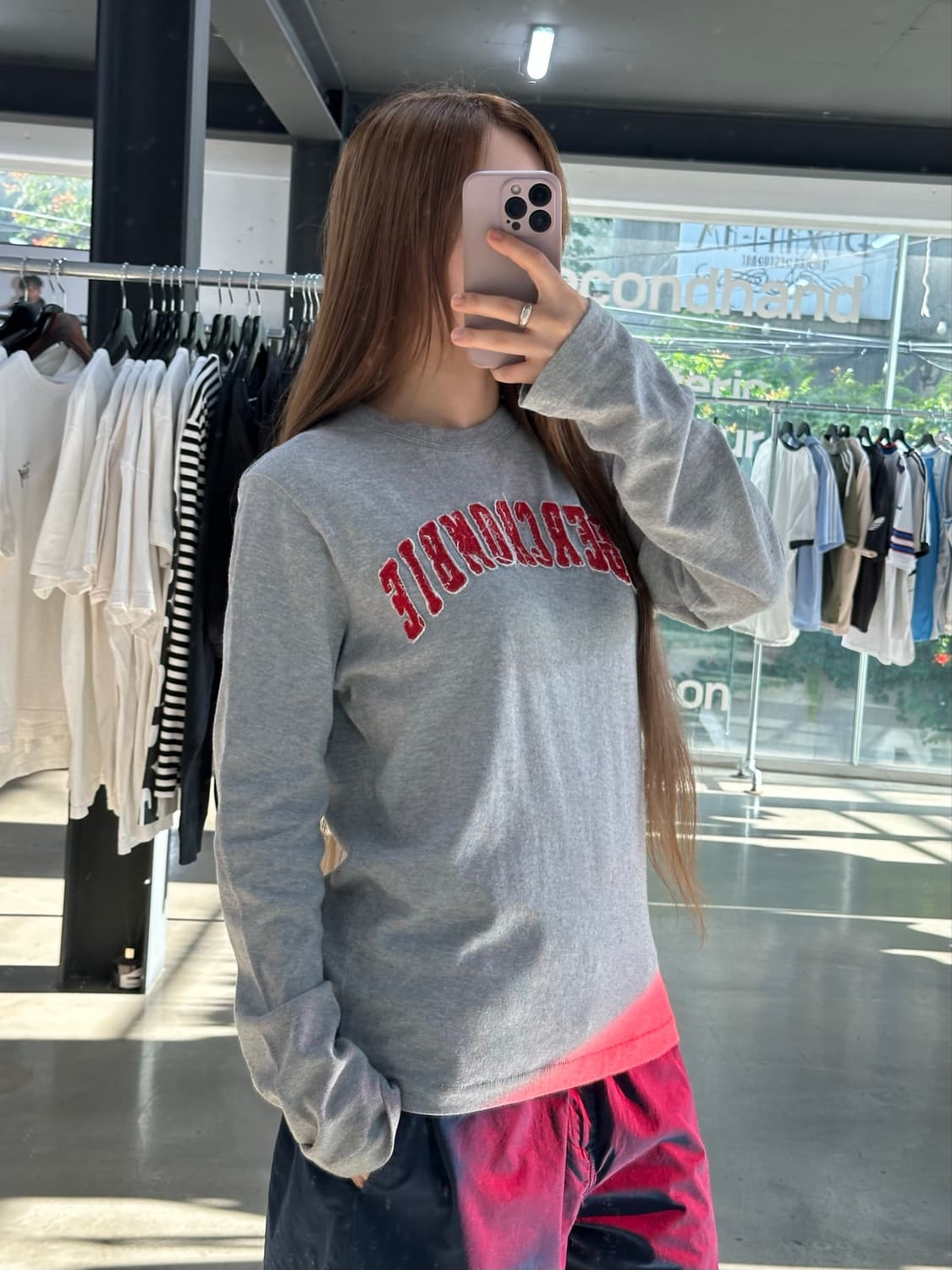 아베크롬비 머슬핏 크루넥 롱슬리브 상품이미지2