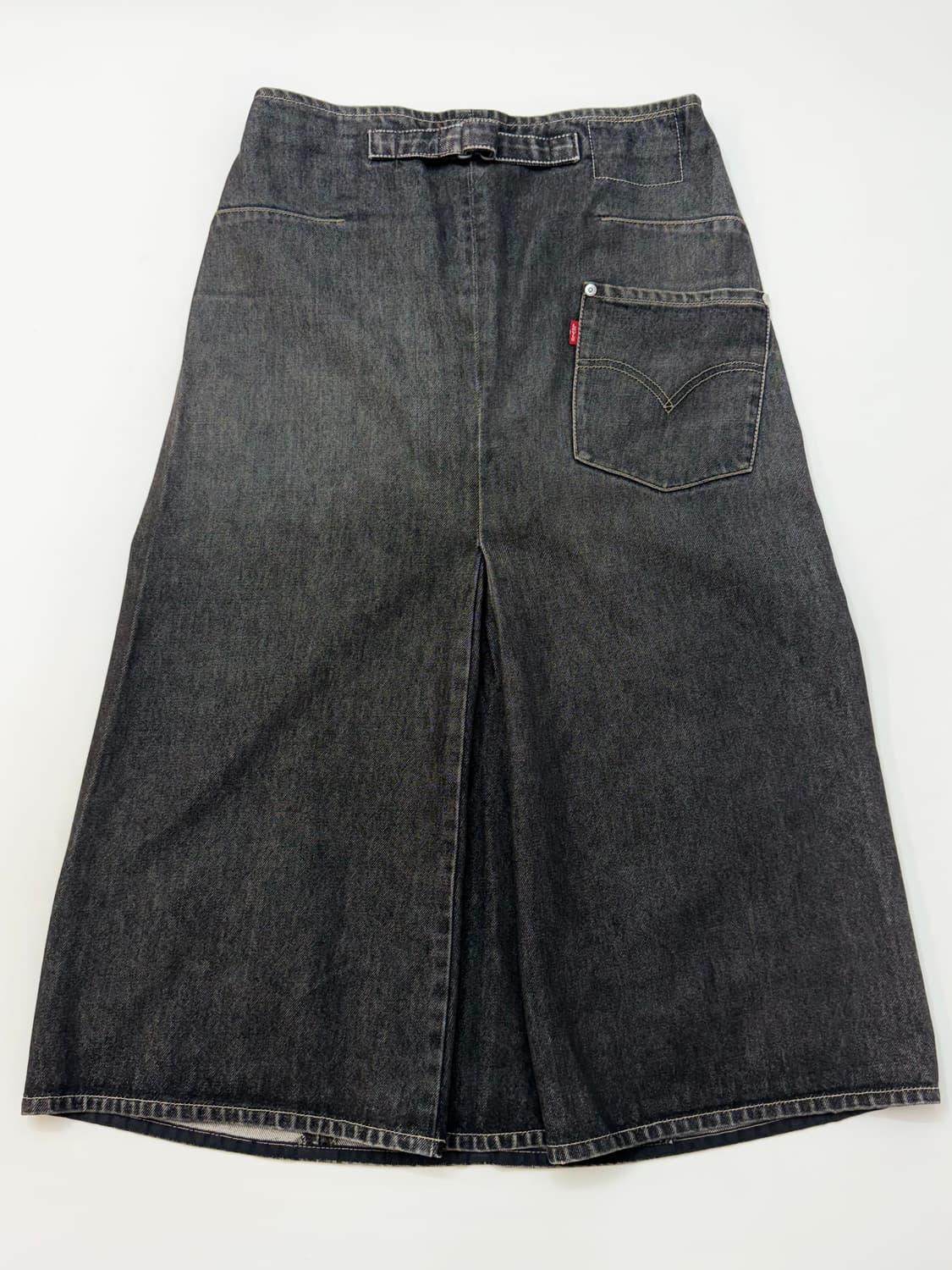 Levi’s 리바이스 블랙데님 롱 에어라인 스커트  상품이미지5